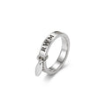 Elegant Silver-Tone Statement Rings for Women