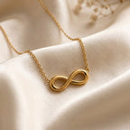 Gold Infinity Symbol Pendant Necklace